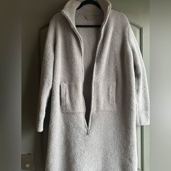 Barefoot dreams robe/nightgown gray L/XL - Picture 5 of 8